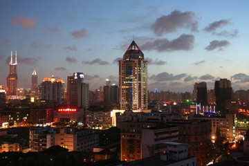Fototapeta na wymiar Skyline Shanghai
