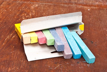 Chalk in box