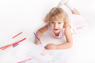 Child drawing