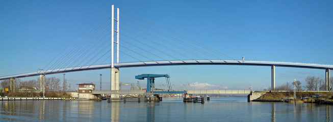 Rügenbrücke - Panorama - obrazy, fototapety, plakaty