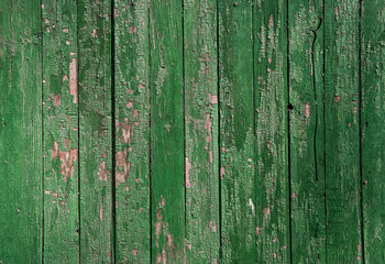 Fototapeta na wymiar Background in a grunge style in the form of old wooden boards