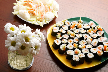 Japanese sushi.