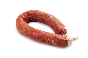 hot chili salami typical calabria salami