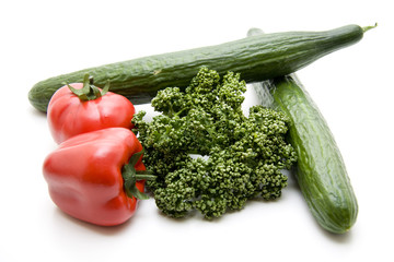 Gemüse und Kräuter