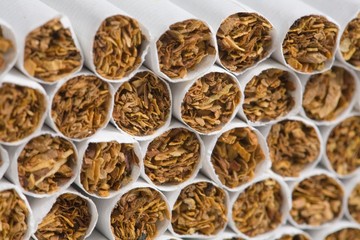 Concept group creative cigarettes background