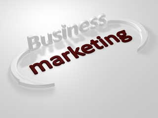 Business - Marketing - Schriftzug