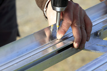 Assemblage à la visseuse