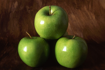 green apples