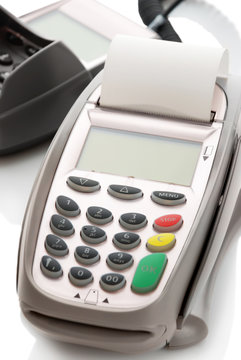 The terminal and pinpad
