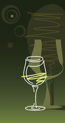 wine glass