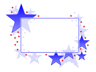 Patriotic frame