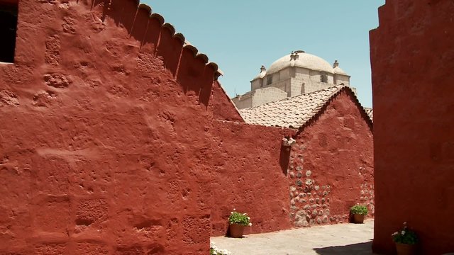 Gasse, Kloster Santa Catalina, Arequipa, Peru