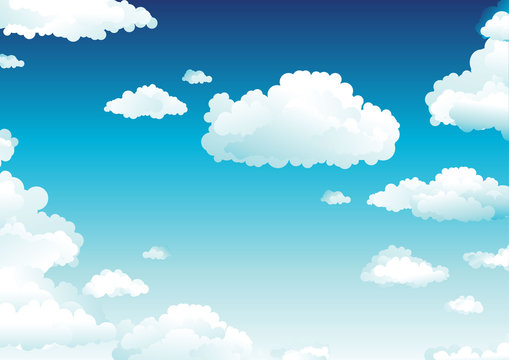 sky cloud clip art