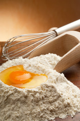 ingredients for homemade cake