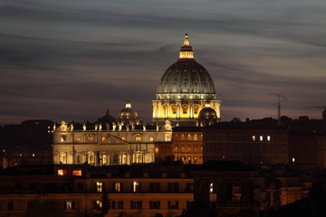 Fototapeta na wymiar Bazylika Świętego Piotra, Rzym