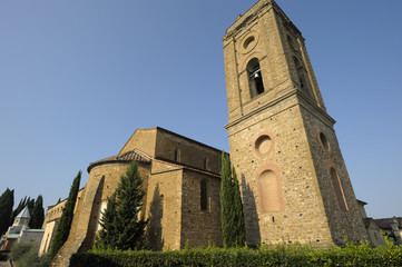 Fototapeta na wymiar Firenze chiesa di S. Miniato