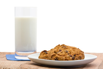Cookies and milk