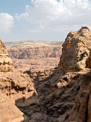 Fototapeta premium Background wall Petra, Jordan