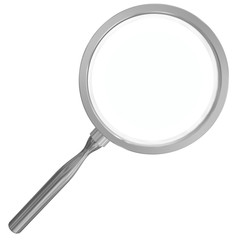loupe on white