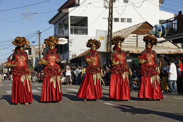 Carnaval de Guyane 2010. Grande Parade de Cayenne