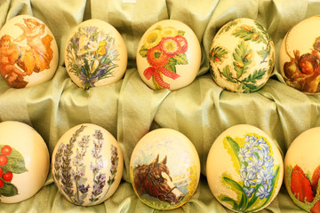 Painted eggs