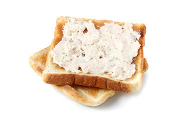 Mayonnaise Tuna Bread