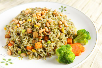 Chinese food, fried rice
