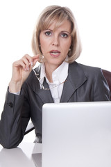 weiblicher geschäftspartner