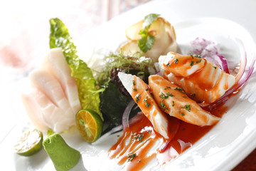 Japanese food, sashimi