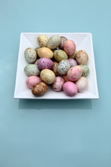 Ostern, bunte Ostereier