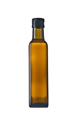 olive oil bottle isolated