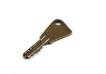 Old metallic key
