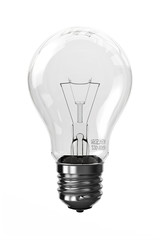 Light Bulb isolated on the white