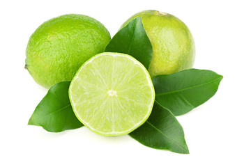 Fresh juicy limes