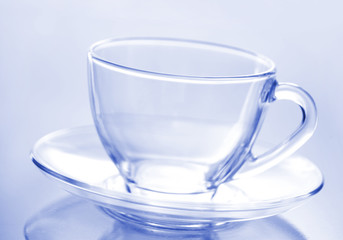 Kitchen utensil on blue