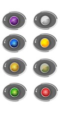 colored buttons