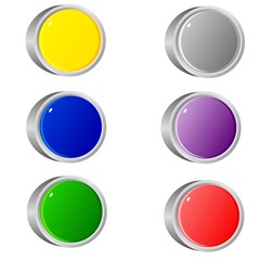 colored buttons