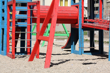 Fototapeta na wymiar children playground