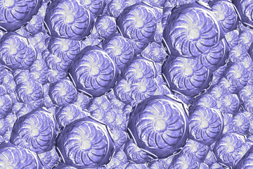 Purple jelly moulds