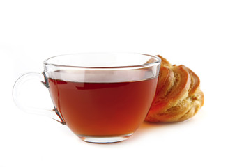 tea and eclair
