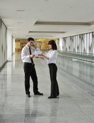 business people in office