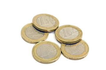 euro coins