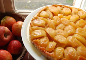 La tarte refroidit