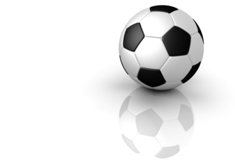 Fototapeta premium Pallone da calcio