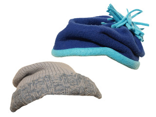 Mützen in Fleece und Wolle