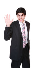 Portrait of successful business man