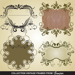 Collection Vintage frames