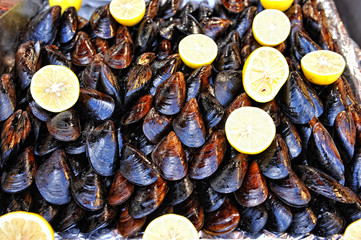 stuffed mussel