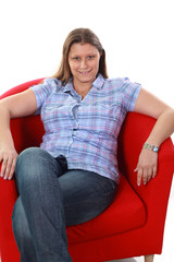 Fototapeta premium ragazza che guarda