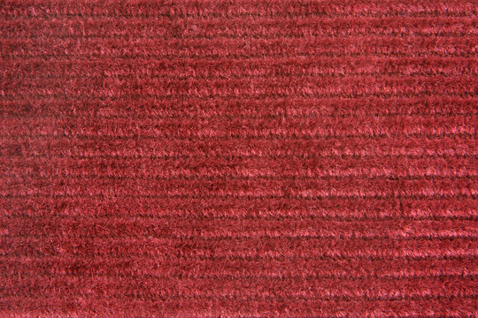 Vinous Velveteen Fabric